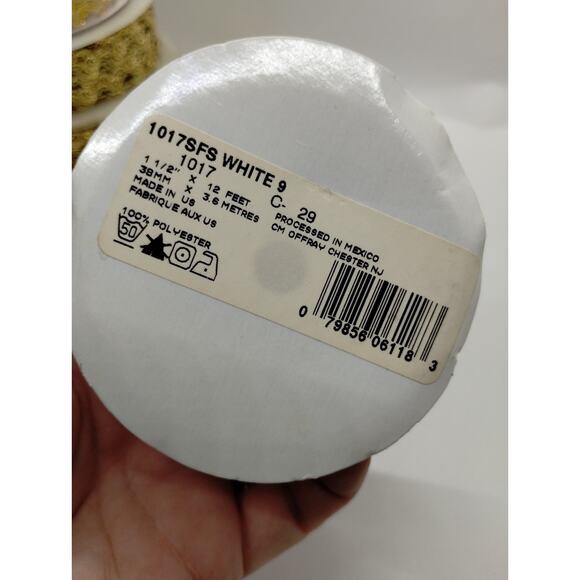 Lot of Craft 13 Lace Ribbon Trim Spools for Crafting Sewing Junk Journal Etc - Picture 11 of 15